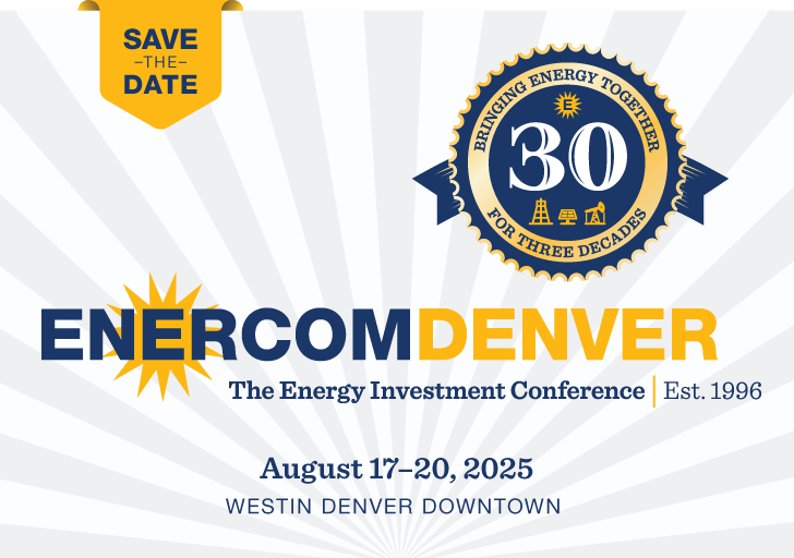 EnerCom Denver 2025 Save the Date